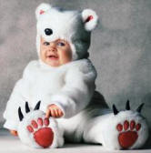 Child Polar Bear Costume 