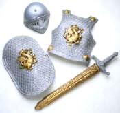 Crusader Armour Set - Silver 