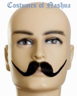 Human Hair Moustache