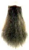 9" Pointed Goatee 100% Human Hair Beard