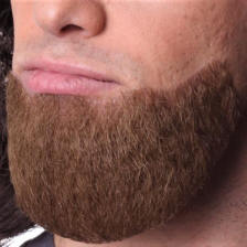 Chin Beard 100% Human Hair