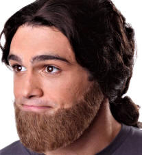 Full Face Beard 100% Human Hair