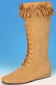 Men's Renaissance, Medieval or Native American Indian  Mountain Man Front Lace Boot 