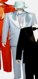 Dumb & Dumber Costume Blue Tuxedo 1970's Tuxedo 