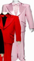 1970's Pink Tuxedo 