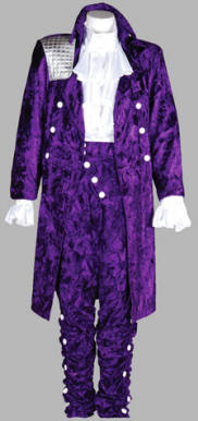 Prince Costume Purple Rain 1980's Music Artist Costume
