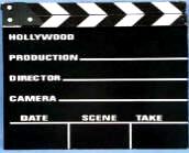 Giant Hollywood Clapboard