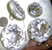 Costume Ring Gem Cut XL Clear Cut Diamond Ring