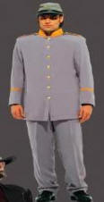 Civil War Confederate Soldier Costume