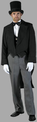 Men's Tailcoat Southern Gentleman Costume