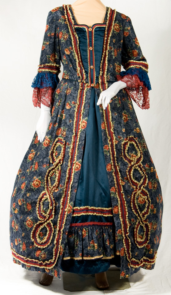 Deluxe Colonial Costume 18th Century Gown 