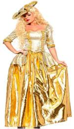 Marie Antoinette Costume Golden Antoinette Costume