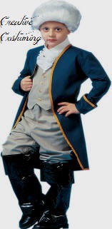 Child George Washingtonl Costume