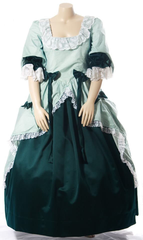 Plus Size Colonial Woman Costume