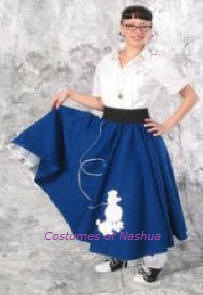 Poodle Skirt 50's Costume 