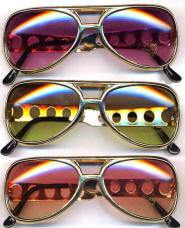Elvis Glasses Gold Elvis Sunglasses 