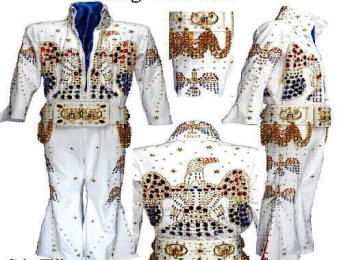 Elvis Costume "King" Rock Star