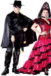 Masked Bandit Zorro Costume