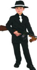 Child Gangster Suit Costume