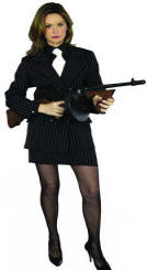 Lady Gangster Moll Costume