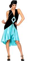 Flapper Halloween Costumes Puttin' on the Ritz Flapper Costume Teal