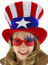 USA Uncle Sam Hat Deluxe