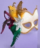Karneval Style Mask - Female Venetian Style Mask