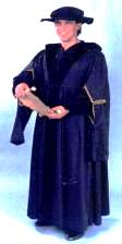 Medieval & Renaissance Scholar Teacher Robe Costume