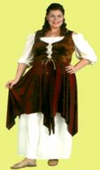 Tavern Lady Wench Costume 