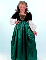 Child Renaissance Maiden Costume 
