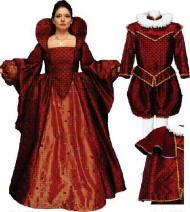 Queen Elizabeth Costume & King Costume