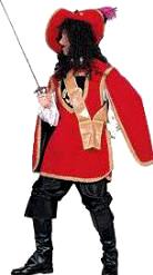 Cavalier Musketeer Man Costume Deluxe Cavalier Man Costume