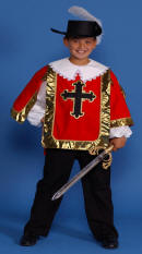 Child Kings Knight Musketeer Costume