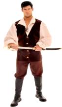 Medieval Townsman Buccaneer Costume