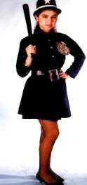 Keystone Cop Lady Costume