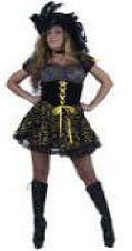 Lacey Pirate Lady Costume 