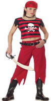 Child Hip Punk Pirate Costume