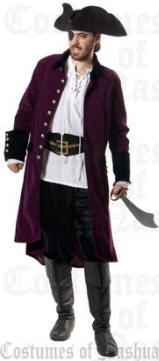 Pirate Costume Treasure Island Pirate Coat