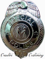 Special Police Badge - Plastic