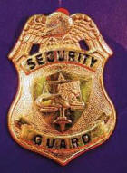 Security Guard Police Badge 