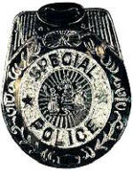 Jumbo Special Police Badge 7"
