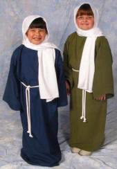 Biblical Peasant Girl Child Costume