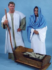 Joseph or Moses Costume & Mary Costume