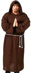 Monk Costume - Cotton Friar Tuck