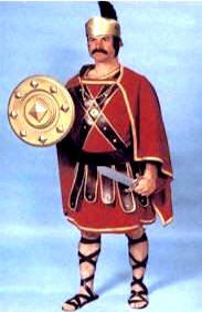 Roman Soldier Trojan Warrior Costume 