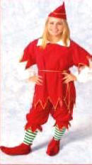 Santa's Little Helper Elf Costume