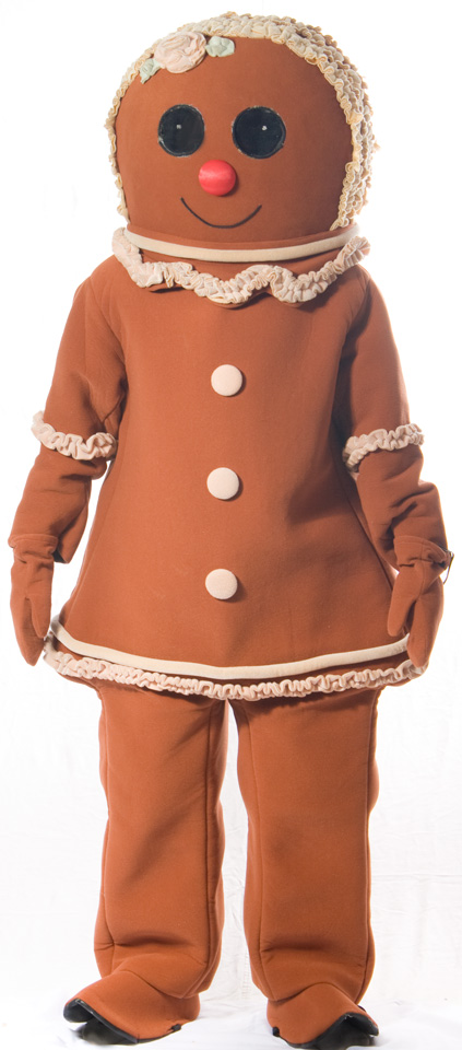 Gingerbread Woman Costume