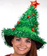 Light Up Christmas Tree Hat