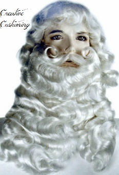 Santa Claus Yak Wig Beard & Moustache Set Hand Made