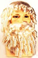 Curly Santa Claus Wig & Beard Set
